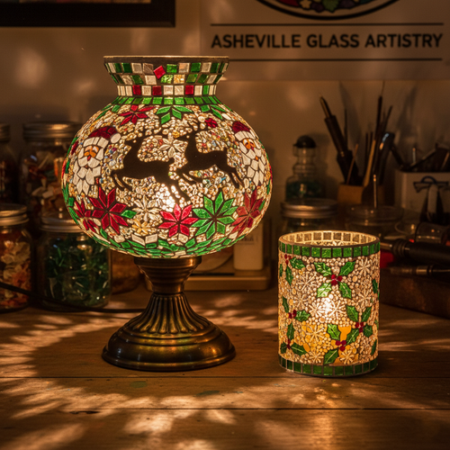 Asheville Mosaic Lamp Classes