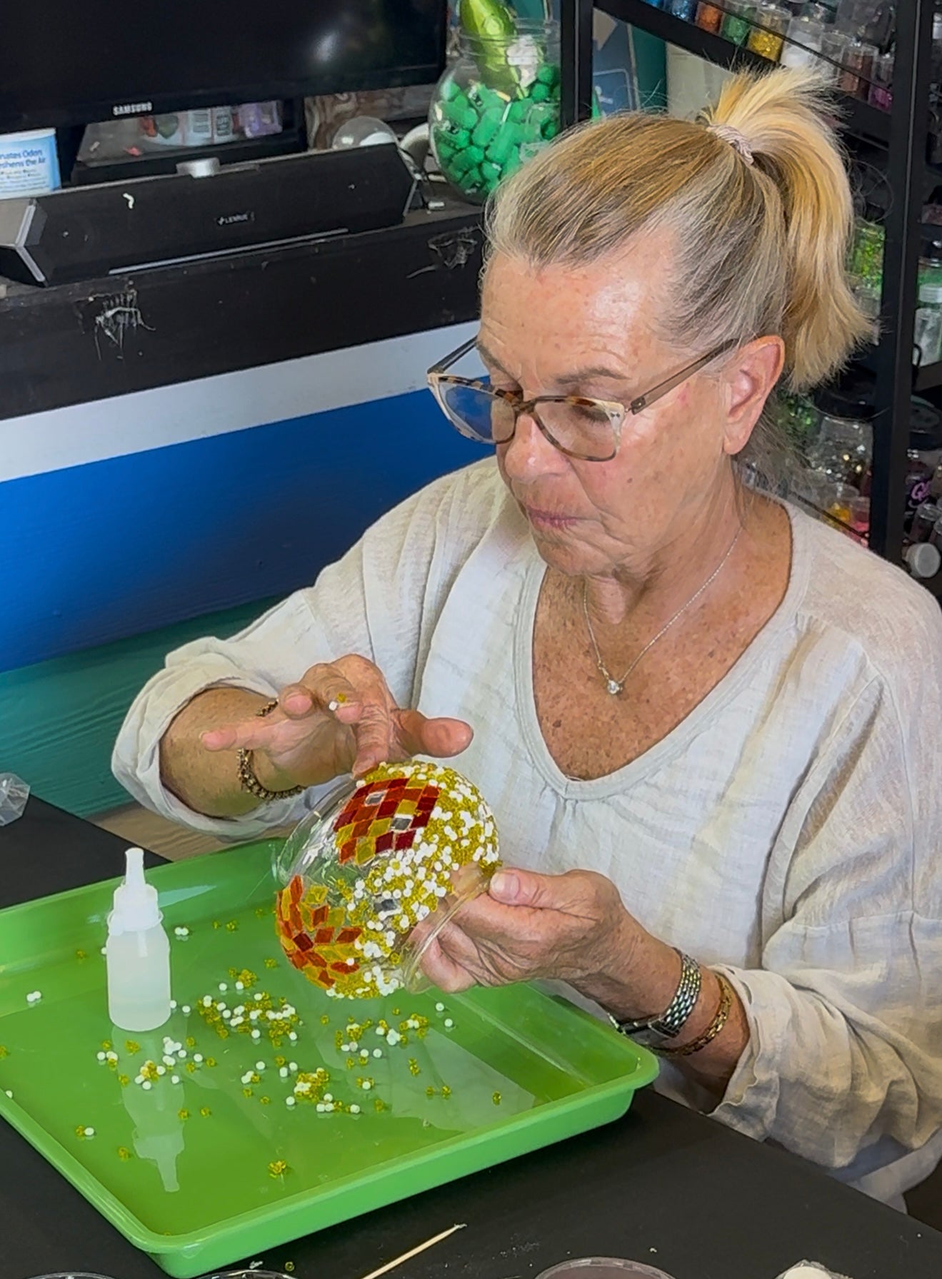 Hollywood Mosaic Lamp Workshop- May 6th/ 3-6 PM