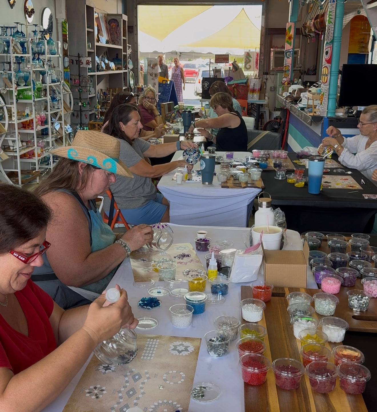 Hollywood Mosaic Lamp Workshop- May 6th/ 3-6 PM