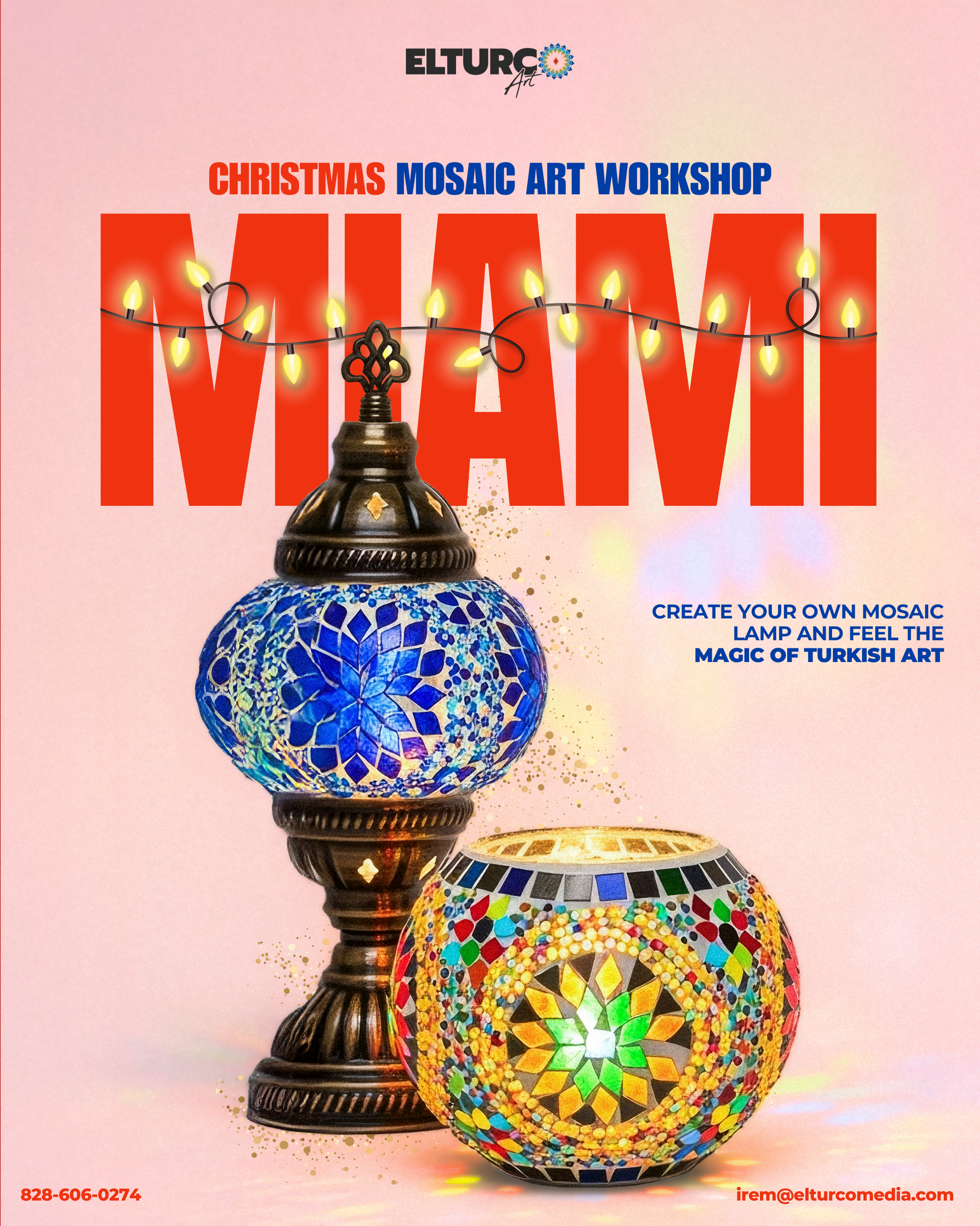 Miami Mosaic Lamp Classes